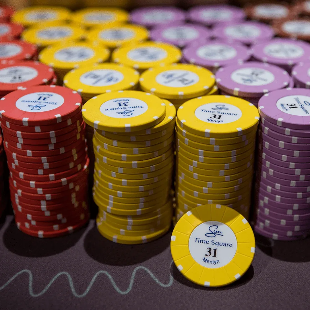 Live casino studio atmosphere